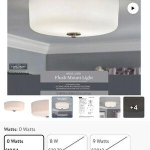 Castille Flush Mount Light - White
